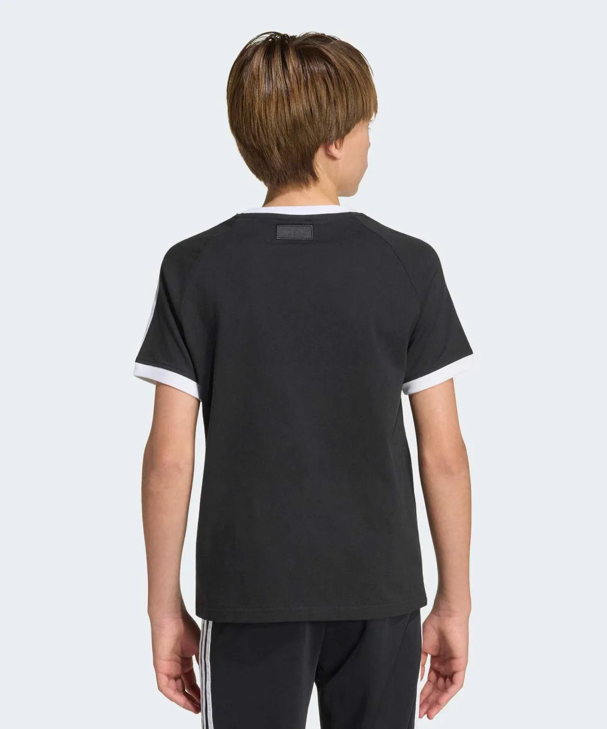 Детская футболка свободного кроя с принтом Disney Adidas Originals, Black — фото 4
