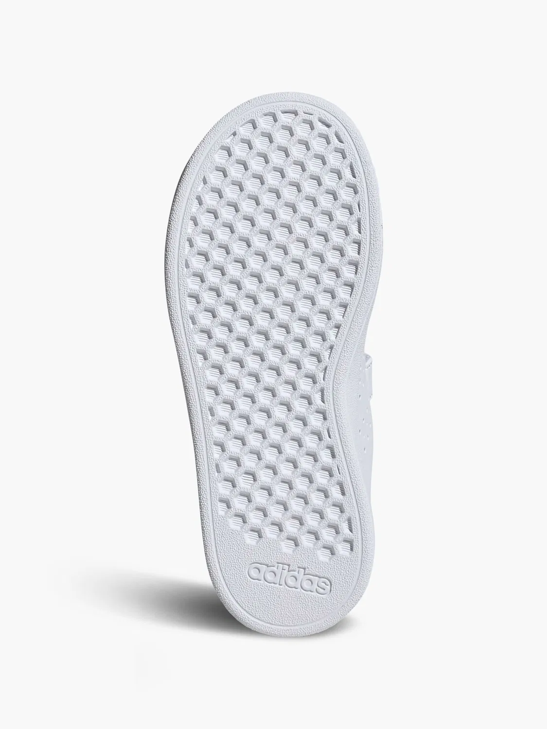 Детские кроссовки с липучкой Adidas Advantage Base 2.0, белый — фото 4