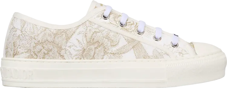 

Кроссовки Dior Wmns WalkNDior Jardin dHiver - White Gold, белый