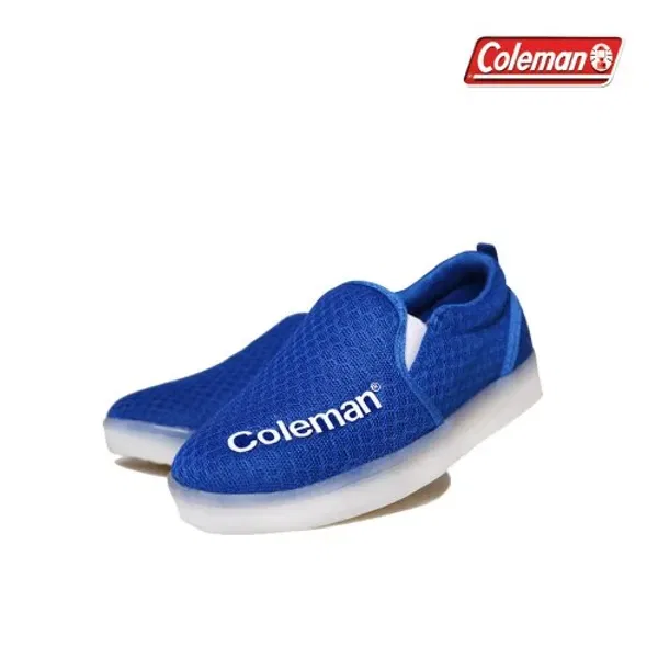 Кеды детские на липучке mesh, Coleman Shoes Kids, синий