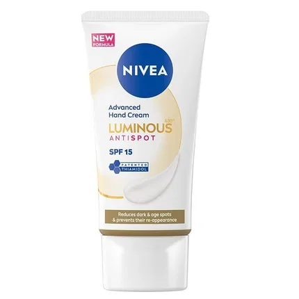 Крем для рук увлажняющий Nivea Luminous, 50 мл