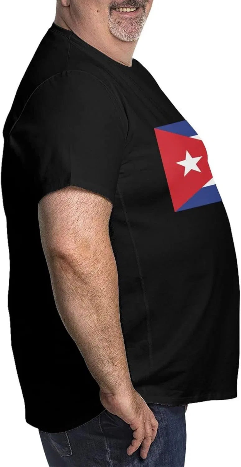 Мужская футболка с принтом Cuban Flag Generic, Cuban Flag — фото 4