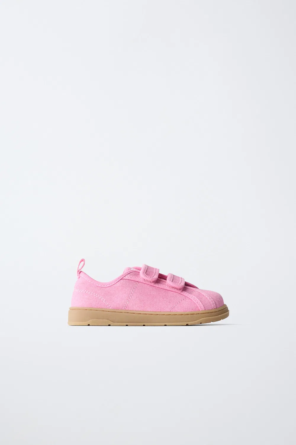 Текстильные кроссовки для ходьбы босиком ZARA, Pink