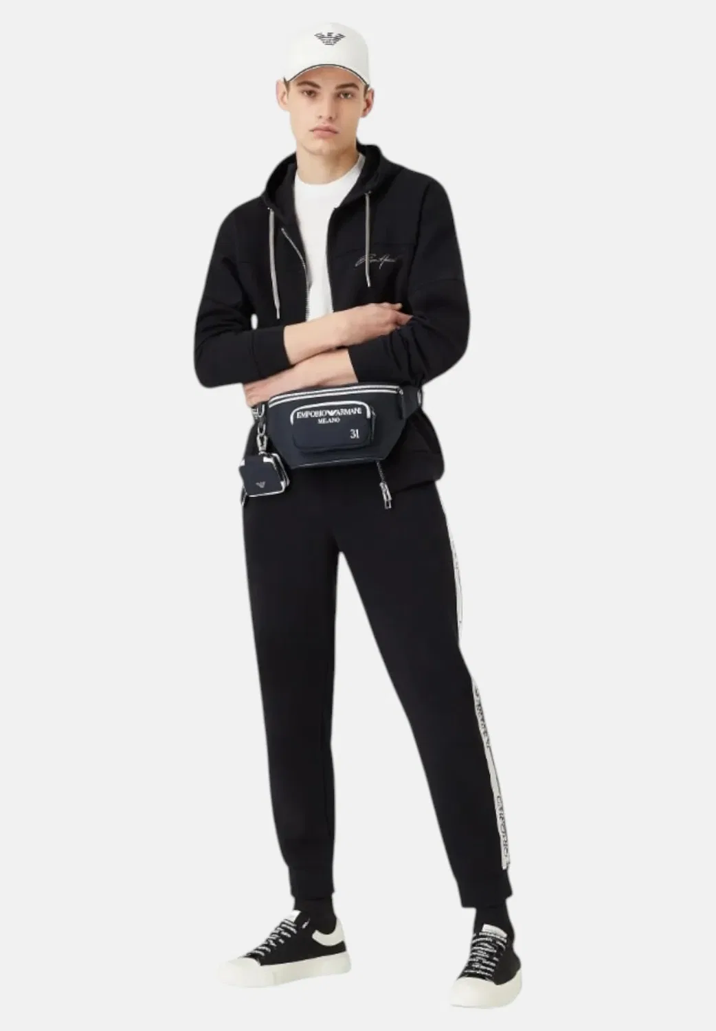Pantalone - спортивные штаны Emporio Armani, Blue — фото 2