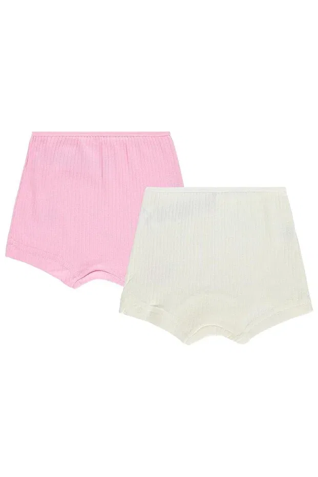 Детский комплект боксеров для девочек с цветочным принтом 2-Piece Boxer Set Civil Girls, Standard — фото 2