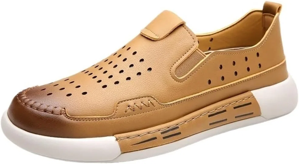 Лоферы повседневные Vegan Leather Classic Solid Color, желтый DHFIRUFSHLO