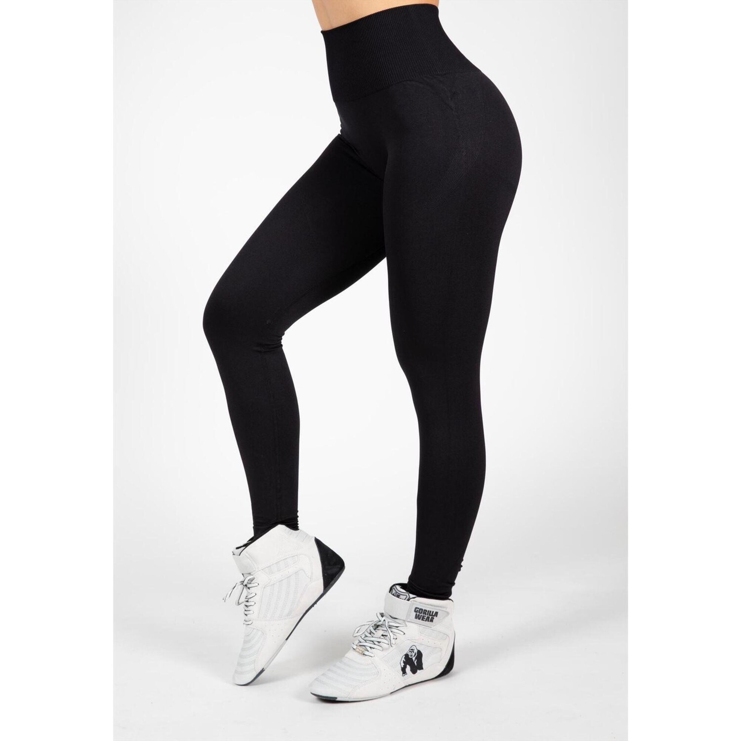 

Бесшовные колготки Hmlci 3/4 Леггинсы 3/4 женские HUMMEL, черный