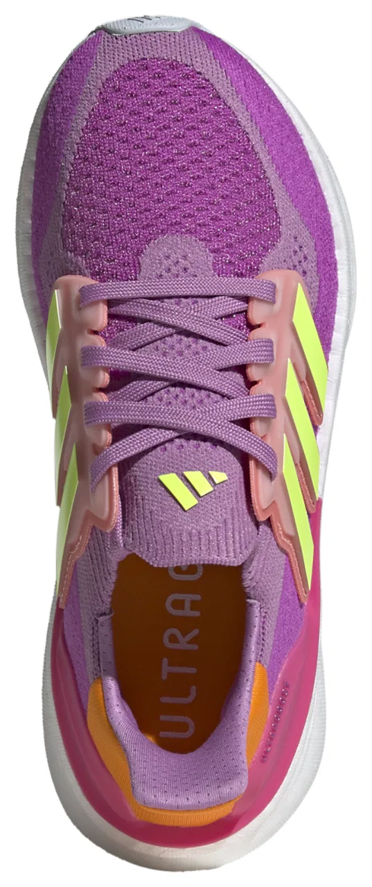Кроссовки для девочек Ultraboost 5 Light Boost Adidas, цвет Lucid Lemon/Preloved Purple/Purple Burst — фото 4