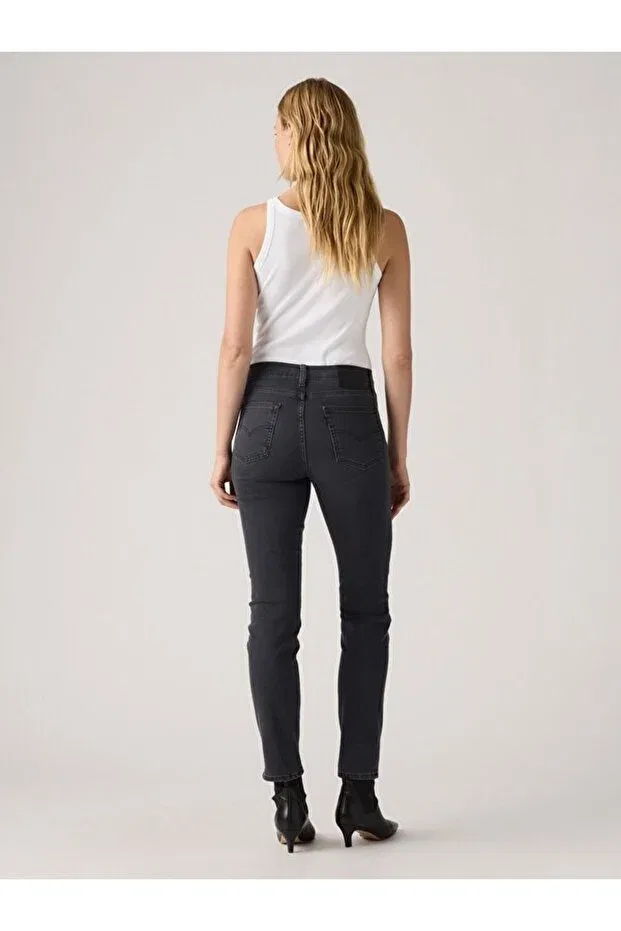 Женские джинсы прямого кроя с высокой посадкой Together Time Levi'S, Black — фото 3