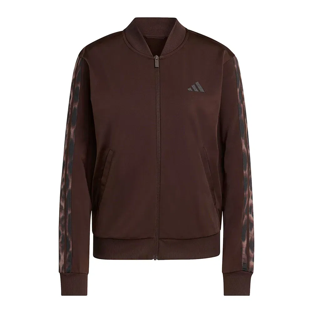 Женский спортивный костюм с тремя полосами Adidas, Brown — фото 3