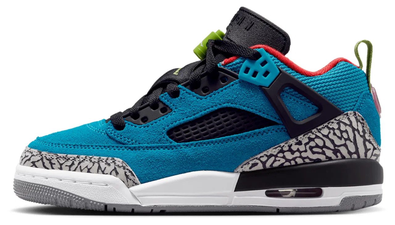 Кроссовки для мальчиков Spizike Jordan, цвет Teal/Gray/Red — фото 2