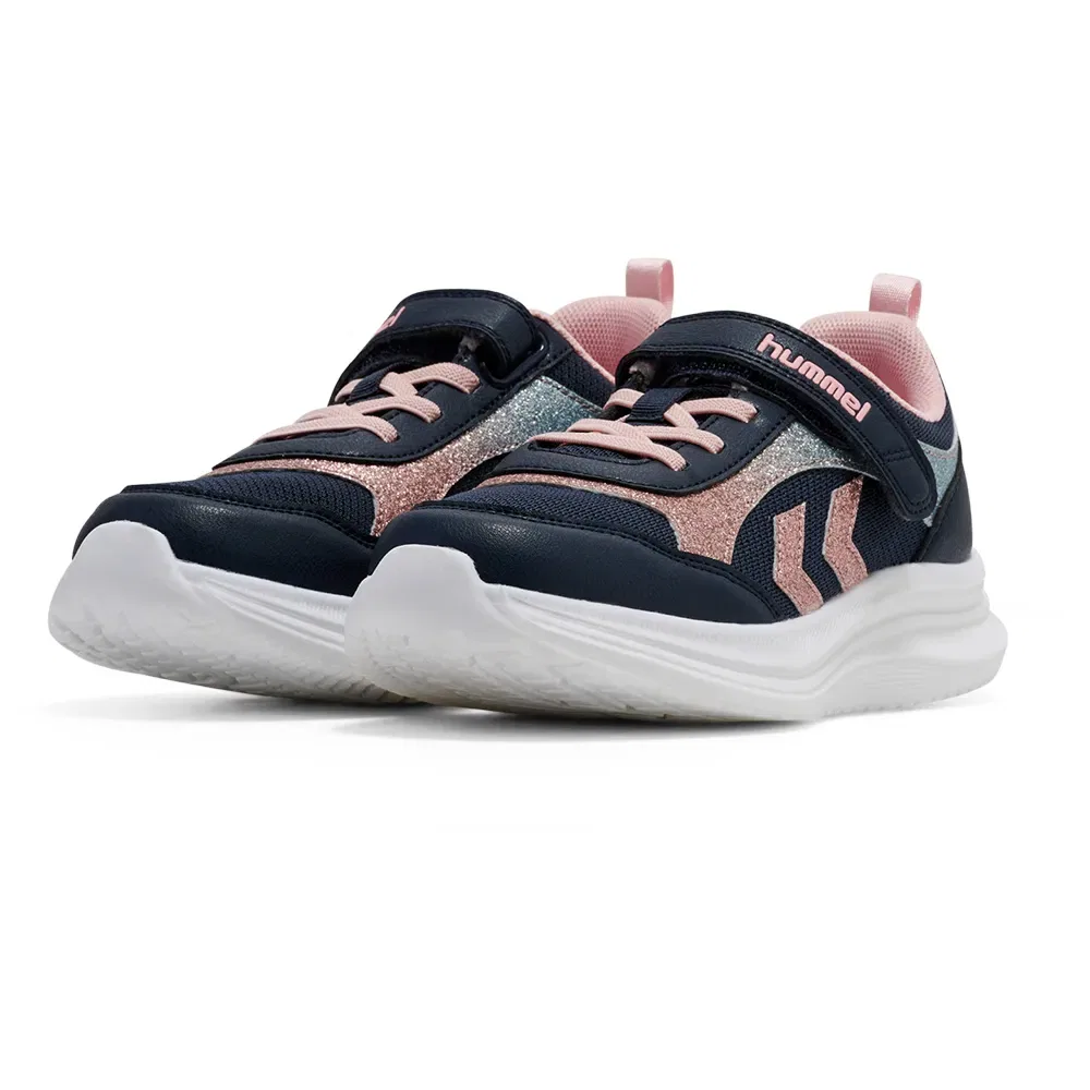 Детские кроссовки для девочек Hummel Glow, Blue — фото 2