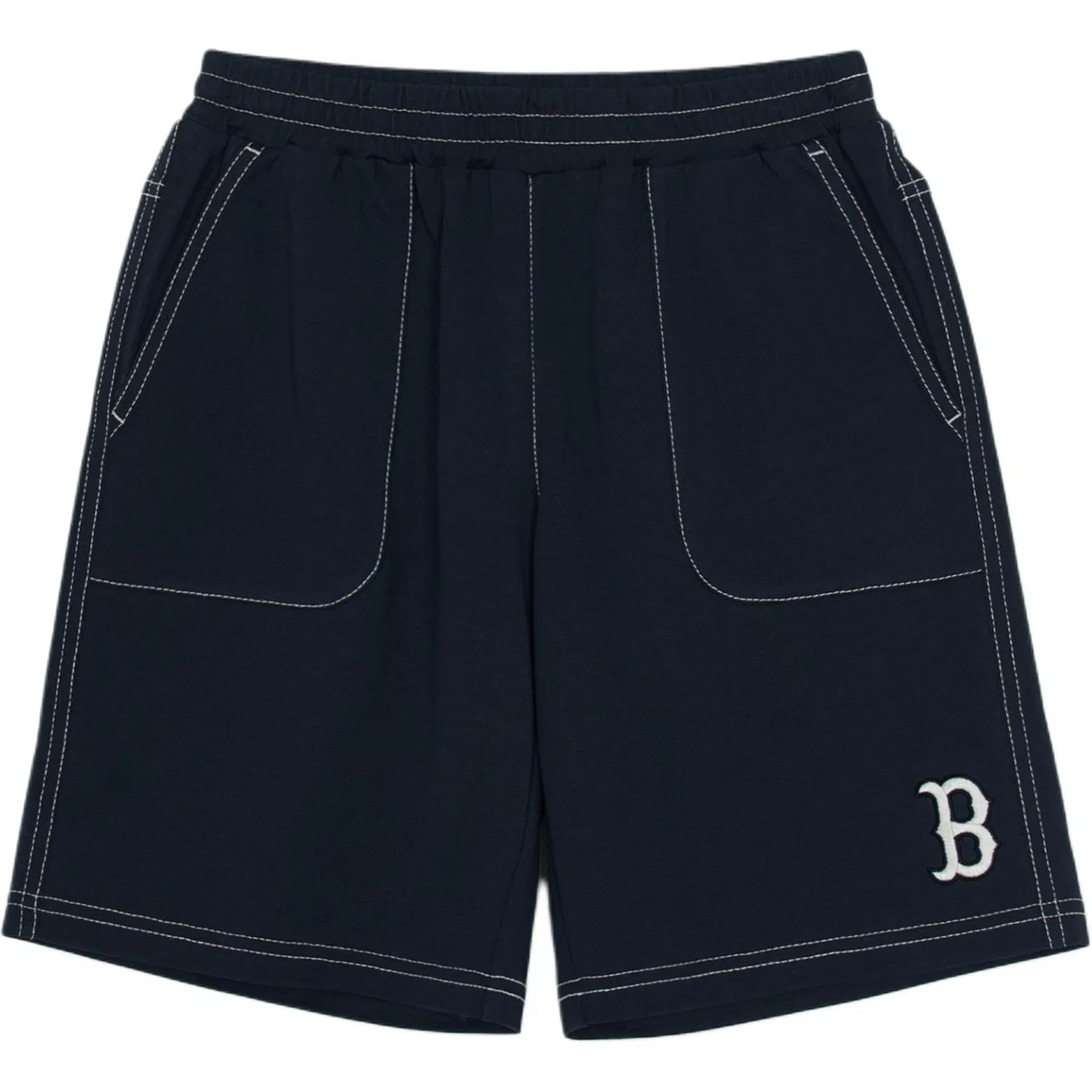 Детский комплект спортивной одежды для мальчиков MLB KIDS, Gray White+Marine Blue — фото 4