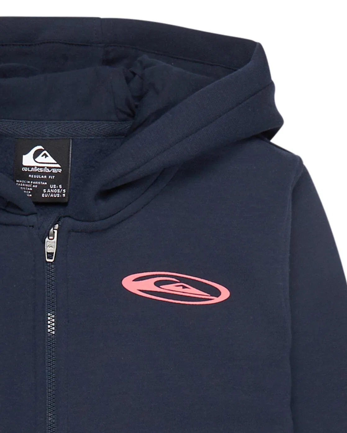 Детское худи с капюшоном и молнией Quiksilver QUIK GLOBE, Kosmosblau — фото 3