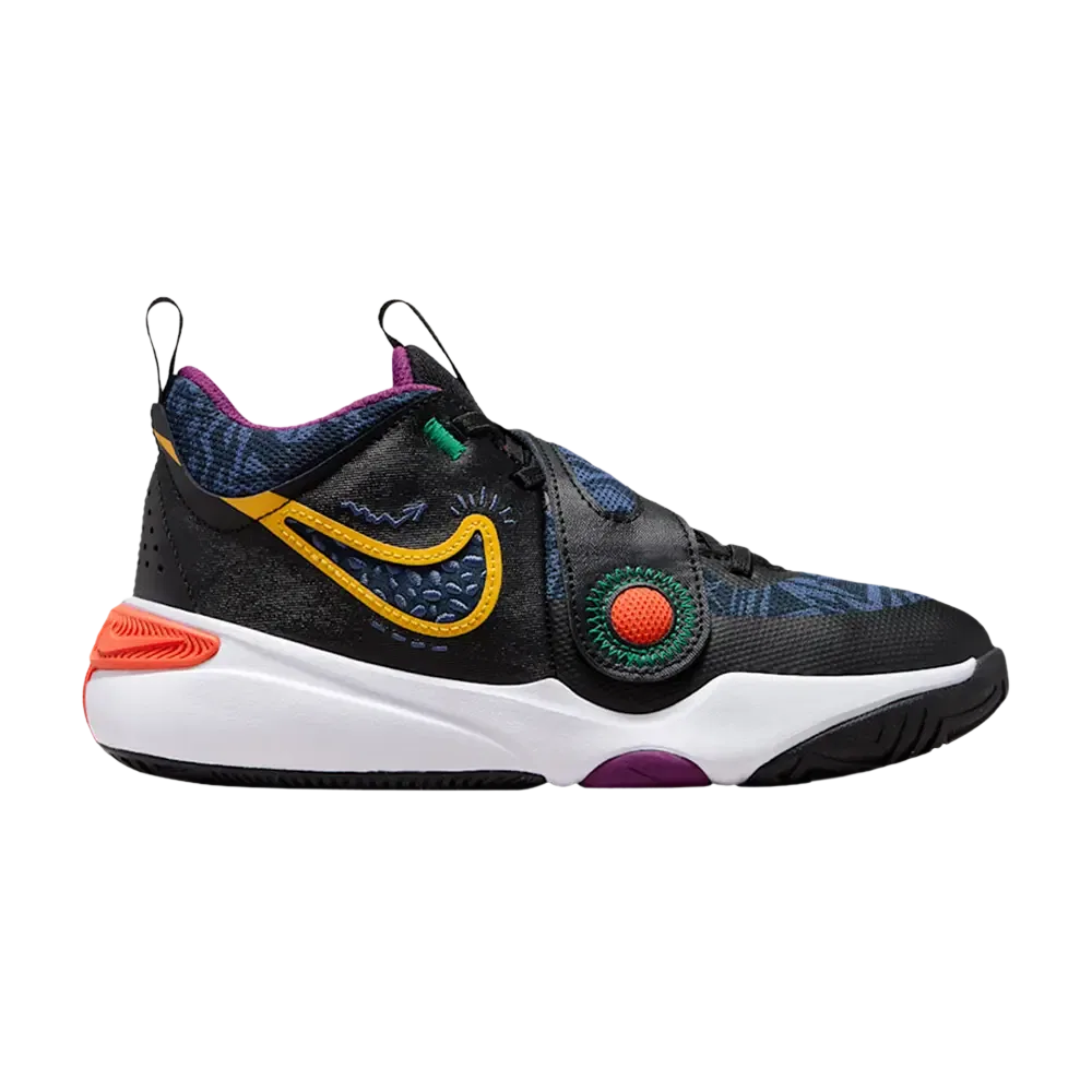Кроссовки Nike Team Hustle D11 SE GS, черный