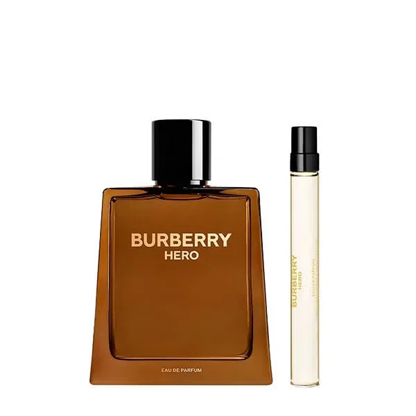 Подарочный набор мужской парфюмерии Burberry Hero Eau de Parfum 100 мл + дорожный флакон 10 мл Cofre Hero — фото 2