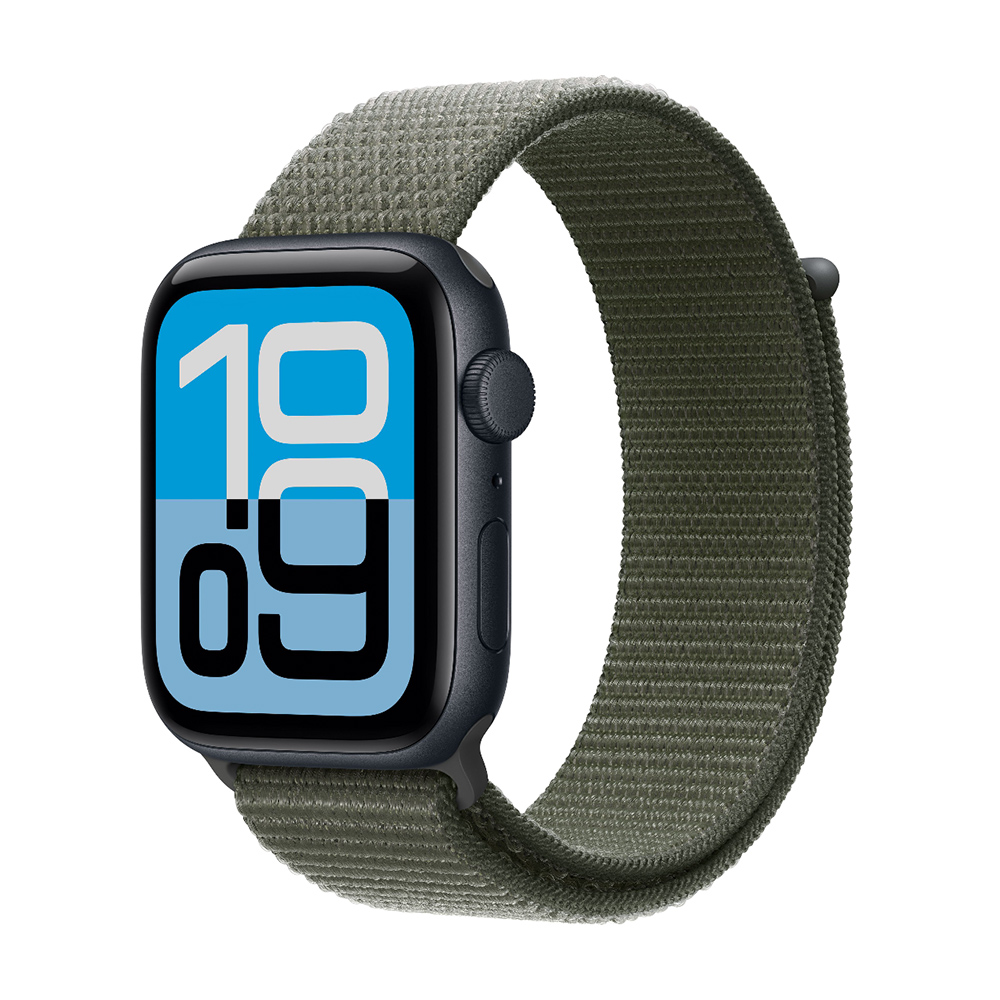 

Умные часы Apple Watch SE 3, 2025 (GPS), 44 мм, Midnight Aluminum Case/Textile Forest Sport Loop, Зеленый, Умные часы Apple Watch SE 3, 2025 (GPS), 44 мм, Midnight Aluminum Case/Textile Forest Sport Loop