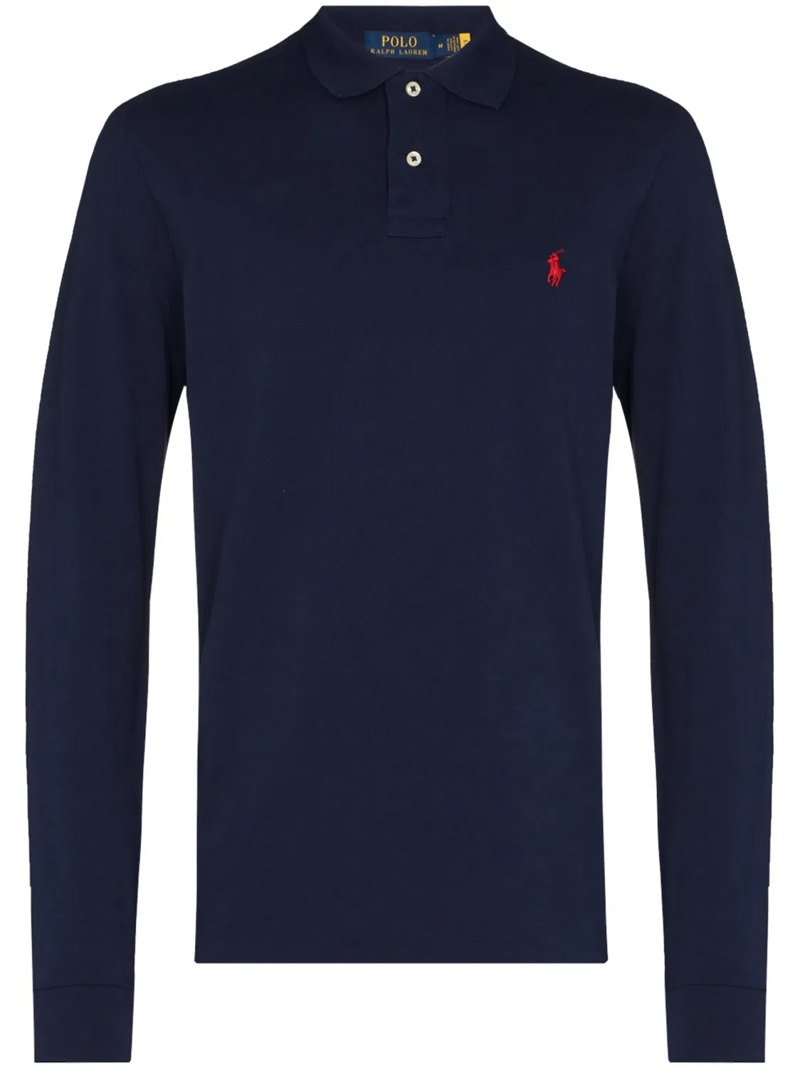 Поло с длинными рукавами Polo Pony Polo Ralph Lauren, синий
