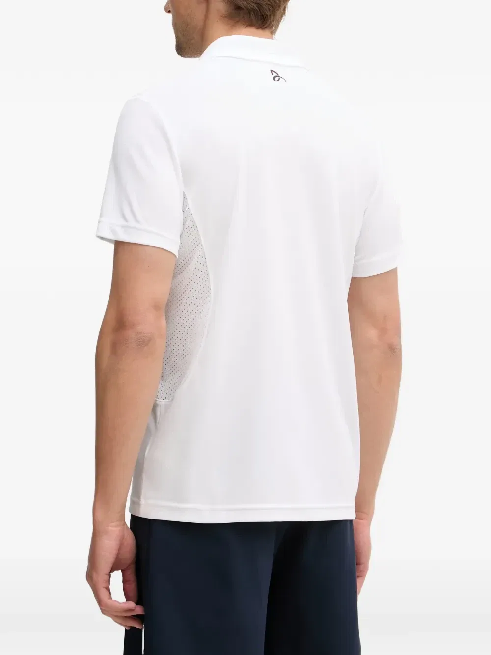 Теннисная рубашка-поло Х Новак Джокович Lacoste, белый — фото 3