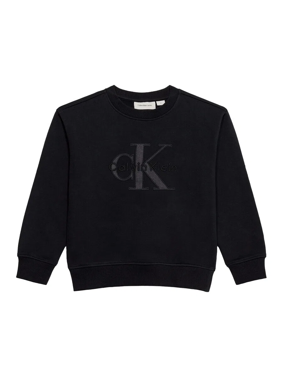 Толстовка Calvin Klein Jeans 'SEASONAL' черного цвета