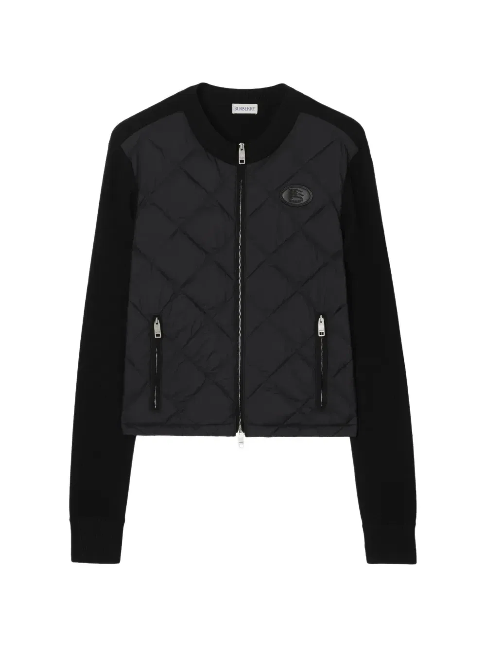 Стеганая куртка Burberry, черный