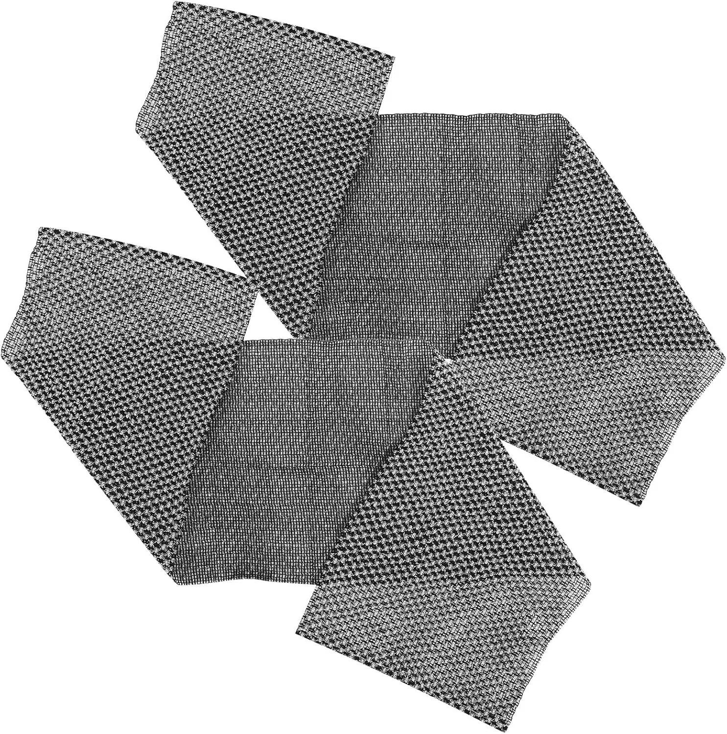 Мочалка для пилинга, CATIEBYE, 2 шт., 100x25.5 см, Черный