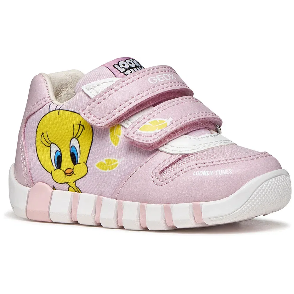 Кроссовки slip-on Geox Iupidoo, розовый — фото 2