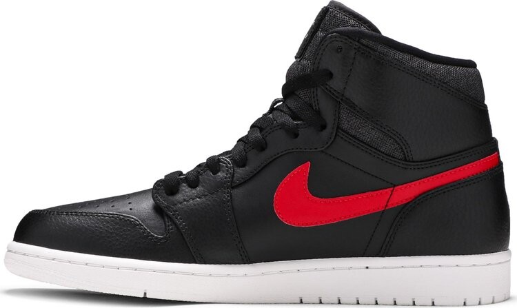 Кроссовки Air Jordan 1 Retro High Rare Air, черно-красный — фото 3