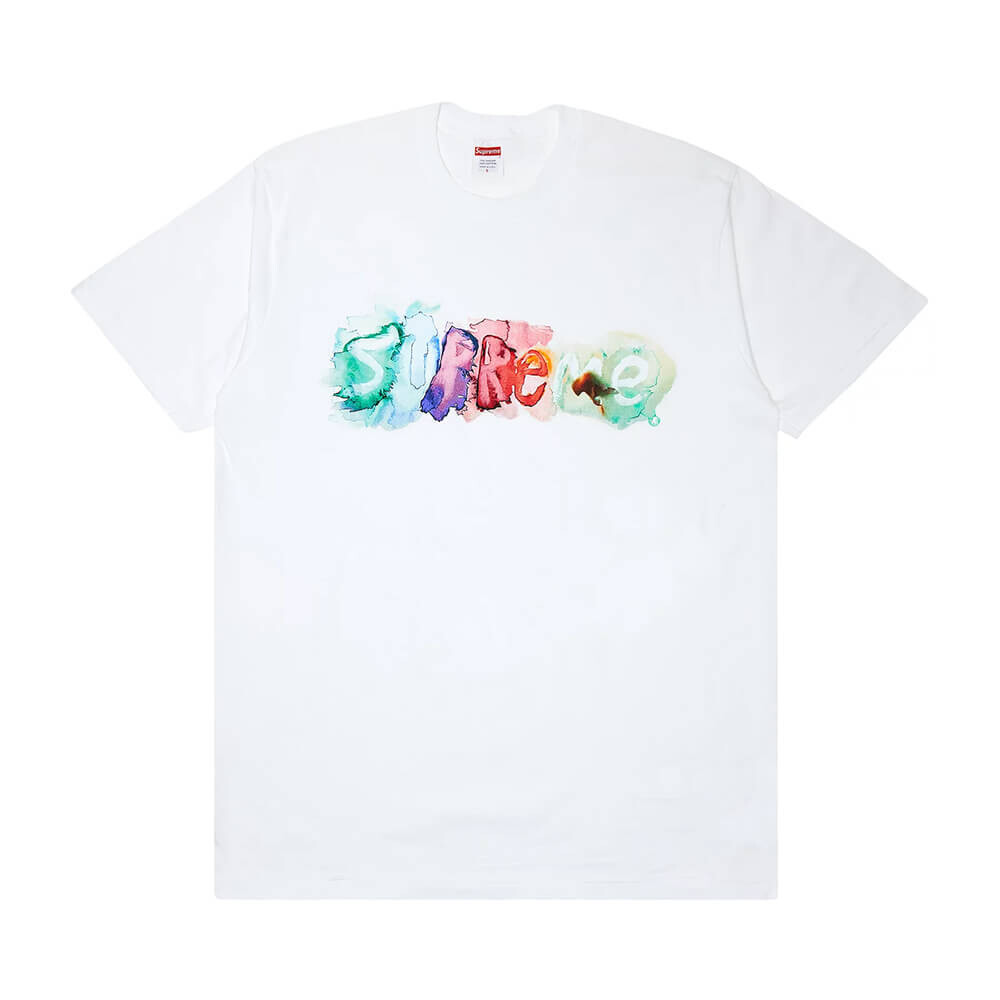 

Футболка Supreme Watercolor, белый