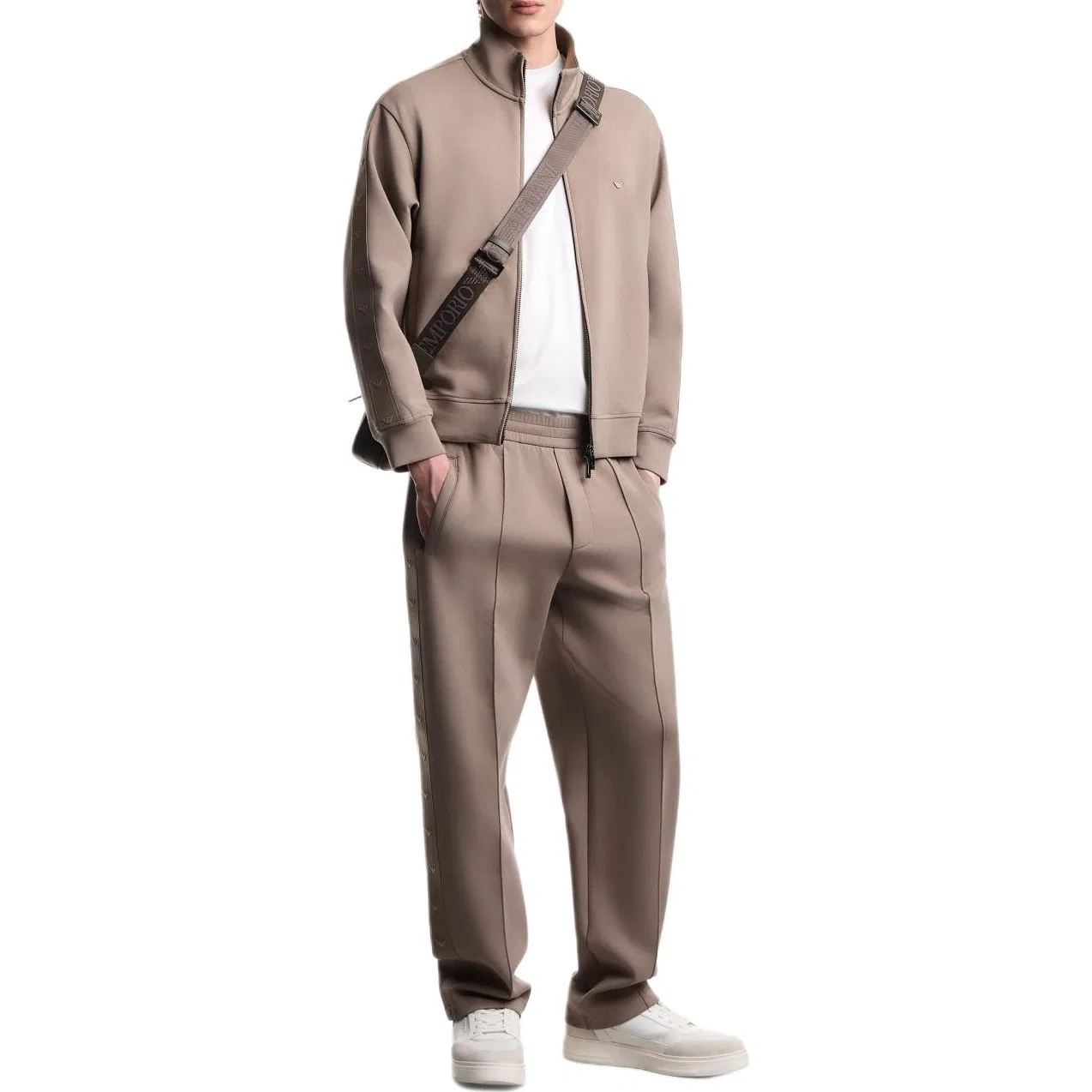 Мужской свитшот Emporio Armani, Woody Brown — фото 4