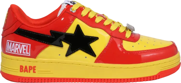 

Кроссовки Marvel x Bapesta Iron Man, синий