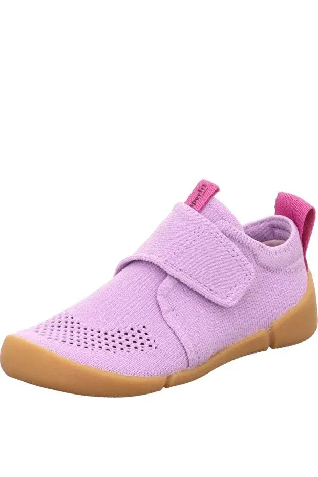 Детские туфли для девочек на плоском ходу Superfit, Lilac — фото 2