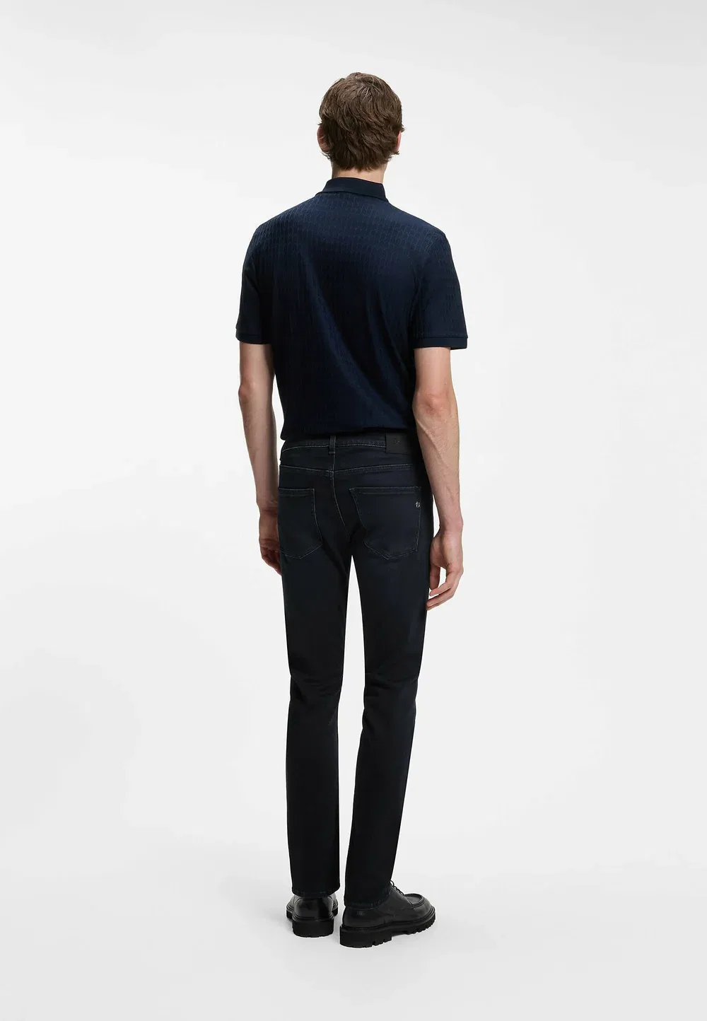 Узкие джинсы Boss, Dark Blue Eleven — фото 3
