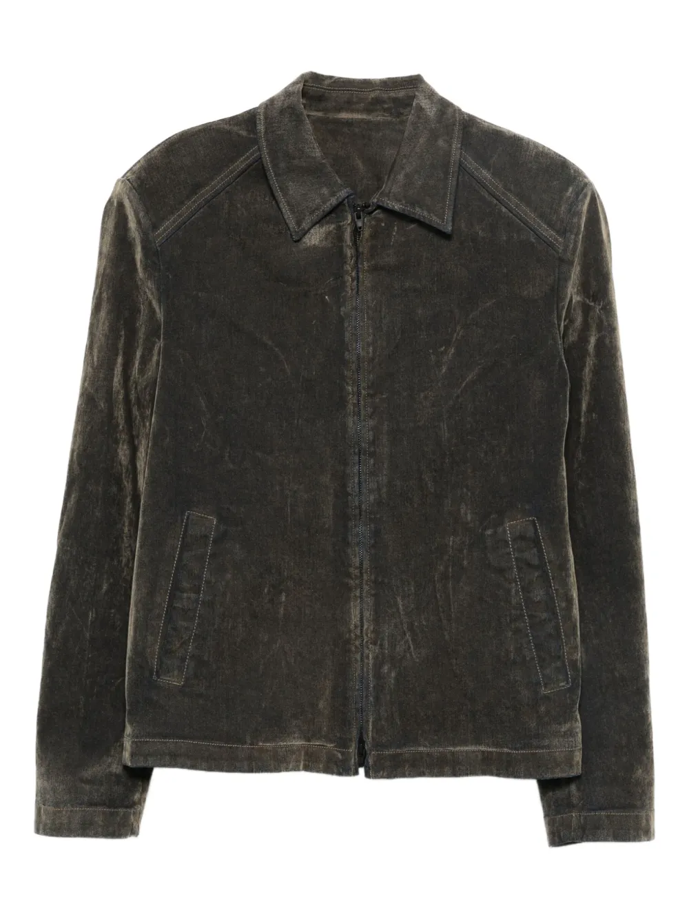 

Куртка на молнии Juun.J, коричневый