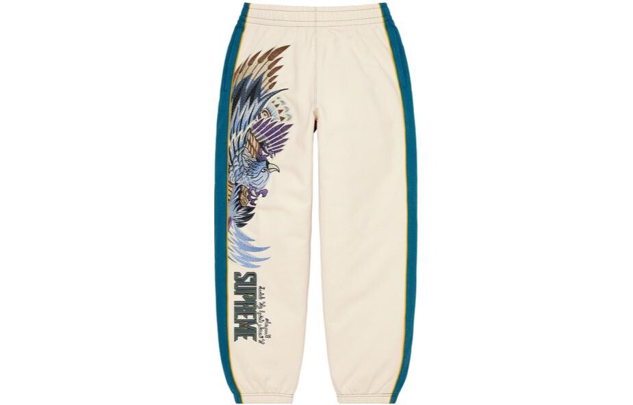 SS23 Трикотажные спортивные штаны унисекс Supreme, цвет Natural — фото 4