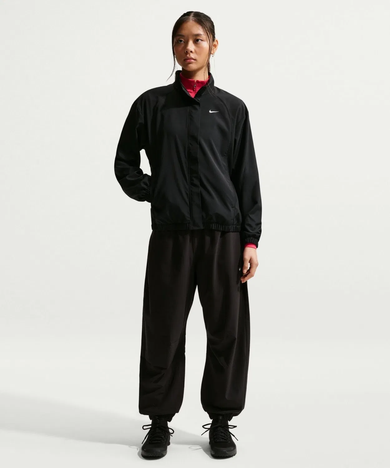 Женская ветровка Nike One DF Woven, Black — фото 4