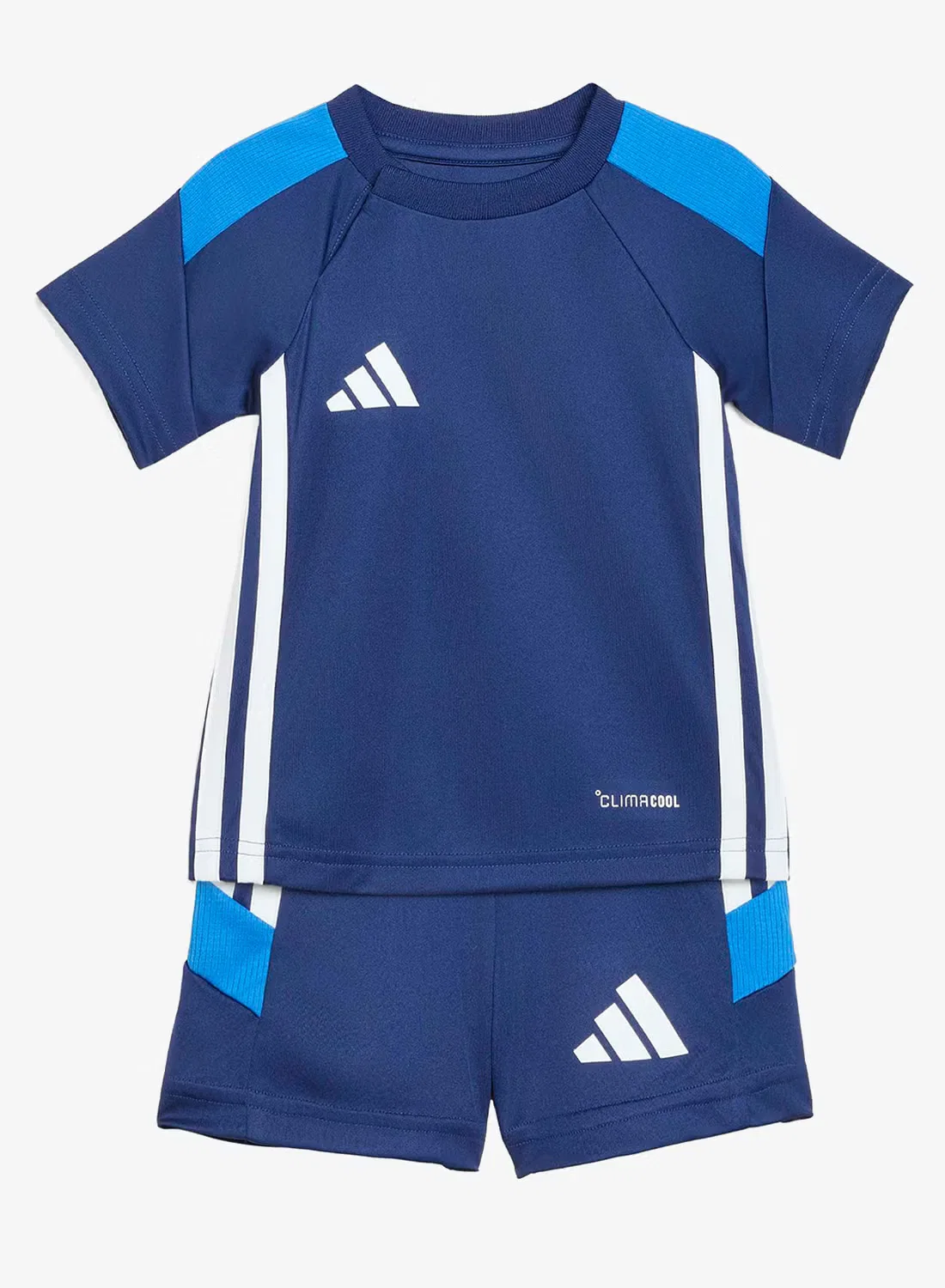 Комплект футболка и шорты с логотипом Tiro 26 Essentials Adidas, темно-синий
