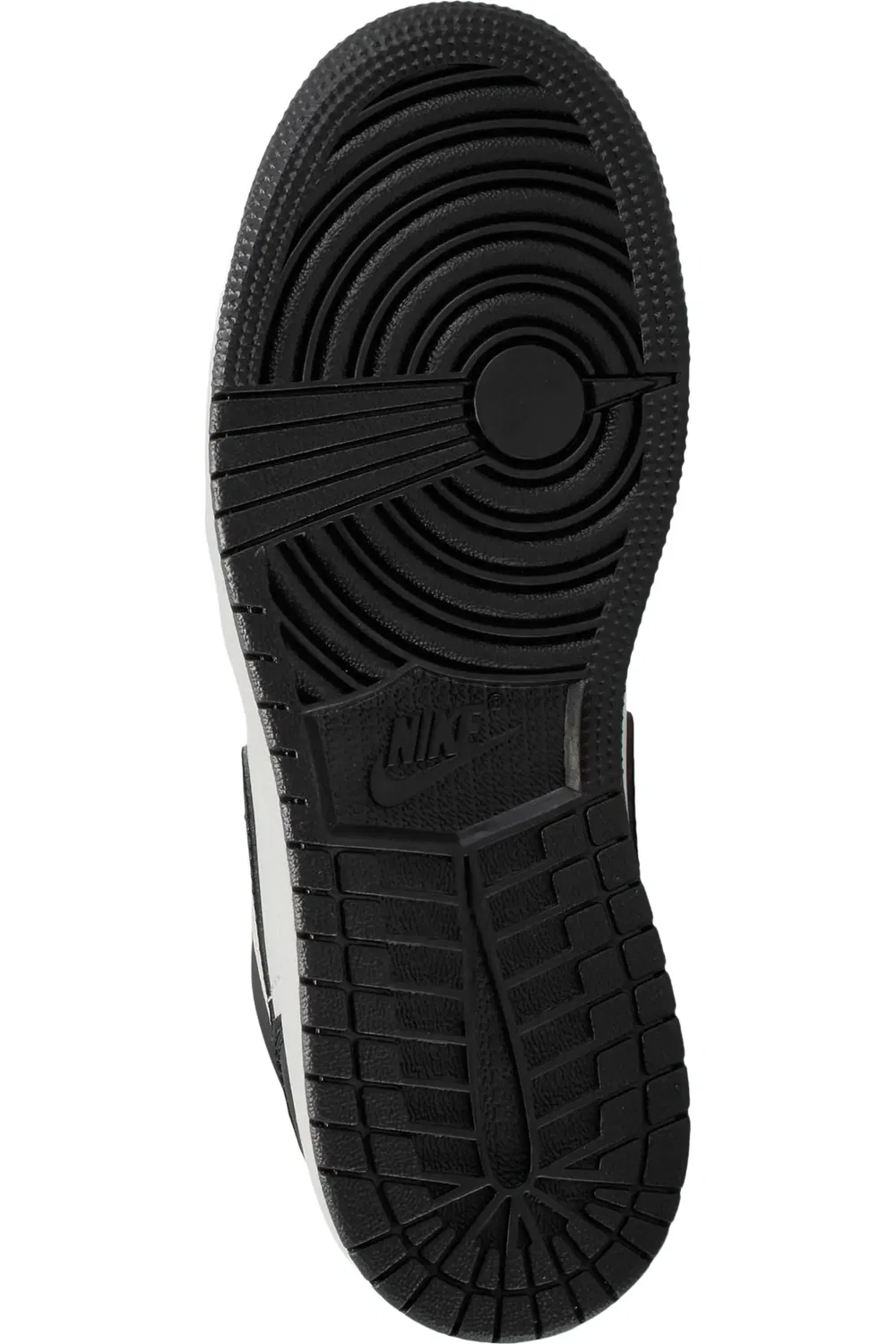 Детские кроссовки баскетбольные Air Jordan 1 Low Jordan, Black/Black/White/Infrared — фото 4