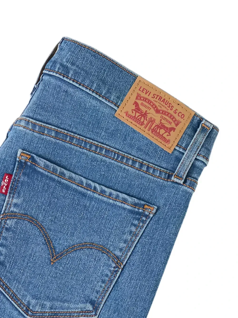 Моделирующие джинсы-бутлеги Levi'S, синий — фото 2