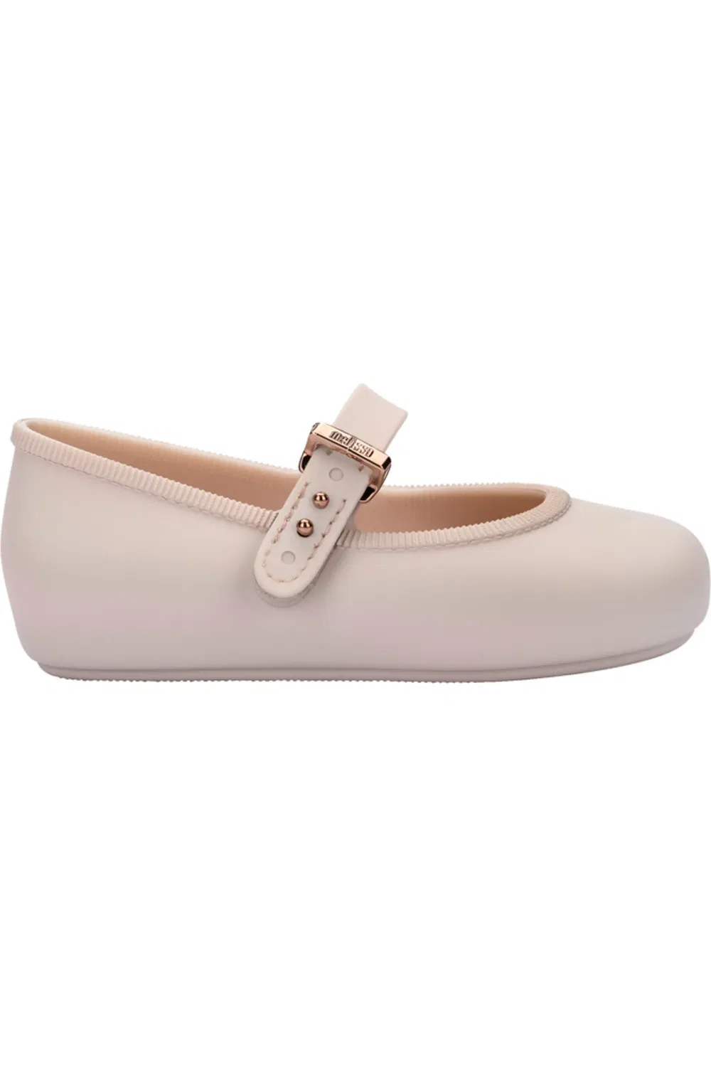 Детские балетки водонепроницаемые Soft Ballerina Mini Melissa, бежевый — фото 2
