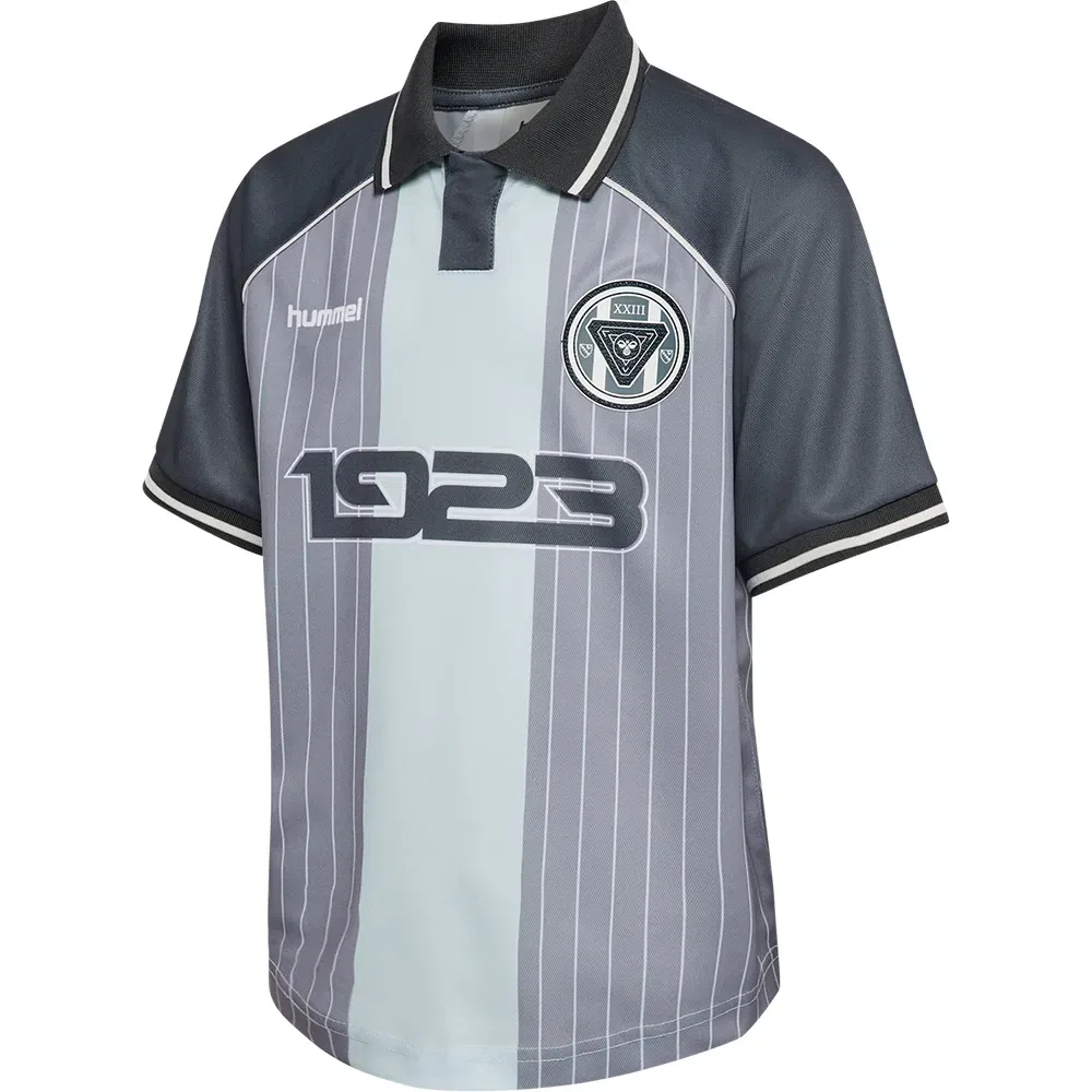 Детская футболка свободного кроя с коротким рукавом Hummel, Grey