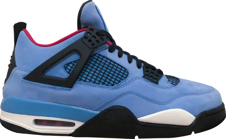 

Кроссовки Travis Scott x Air Jordan 4 Retro Cactus Jack Friends & Family, синий