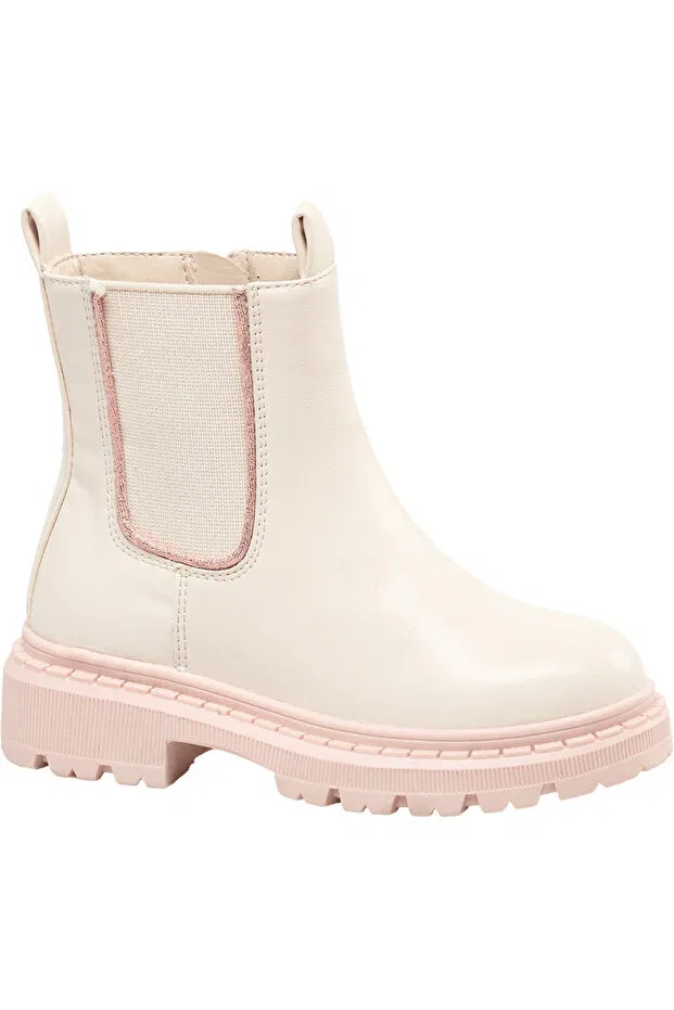 Детские ботинки для девочек без шнуровки Chelsea boots Graceland, Beige