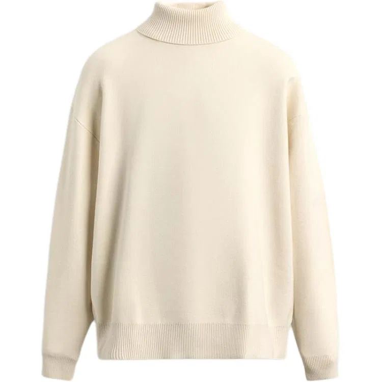 Мужской свитер с высоким воротом Frosted White ZARA, Frosted White