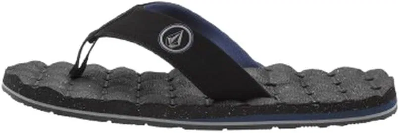 Сандалии-слайды мужские Volcom, серо-голубой