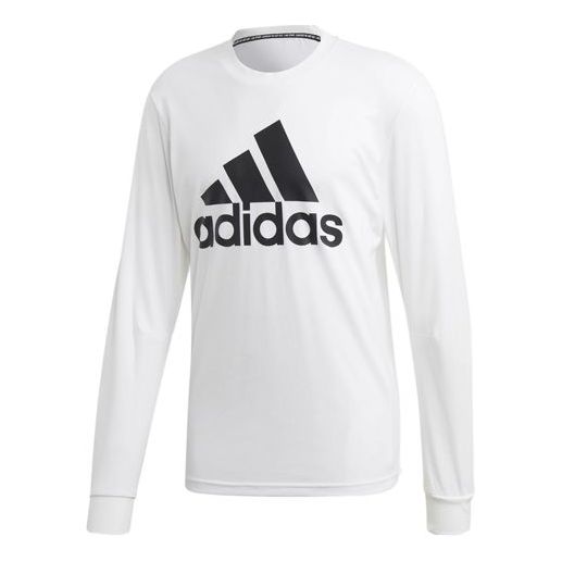 

Толстовка round neck breathable sports white Adidas, белый