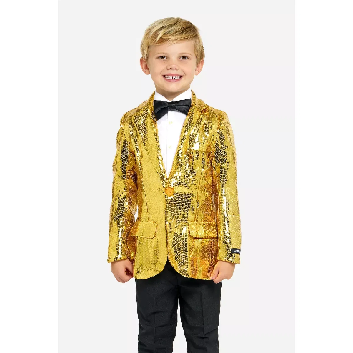 Детский пиджак с пайетками Suitmeister, Gold
