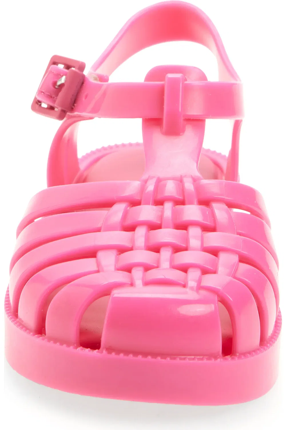 Детские сандалии плетеные из ароматизированного ПВХ Possession Mini Melissa, темно-розовый — фото 4