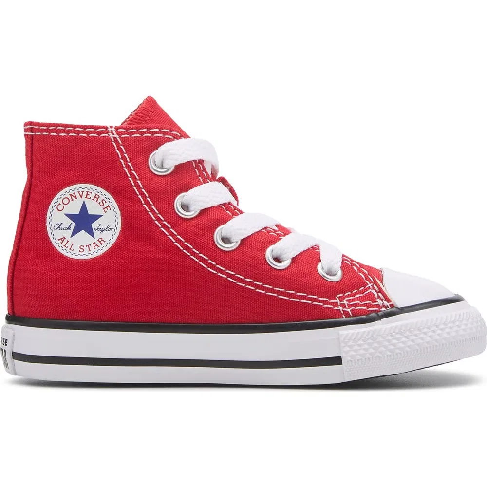 Детские высокие кроссовки Chuck Taylor All Star для малышей Converse, Red — фото 2
