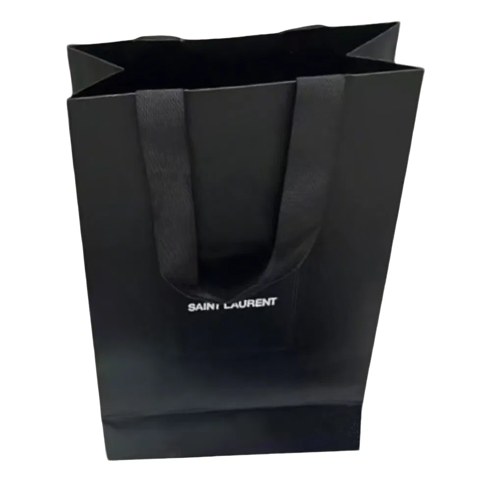 Мужская футболка с принтом Black SAINT LAURENT — фото 3